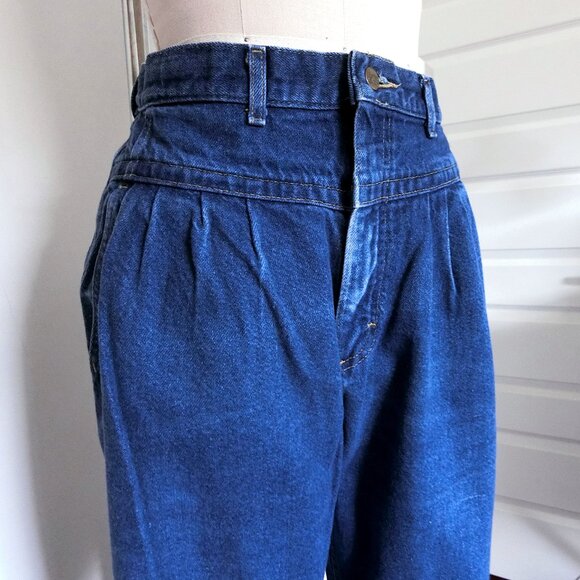Double-Waist Pleated Lee Jeans - Picture 3 of 5